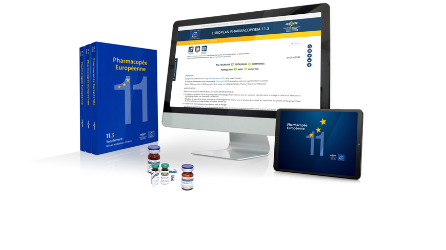 11e édition de la Pharmacopée Européenne (Ph. Eur.) : restez connectés