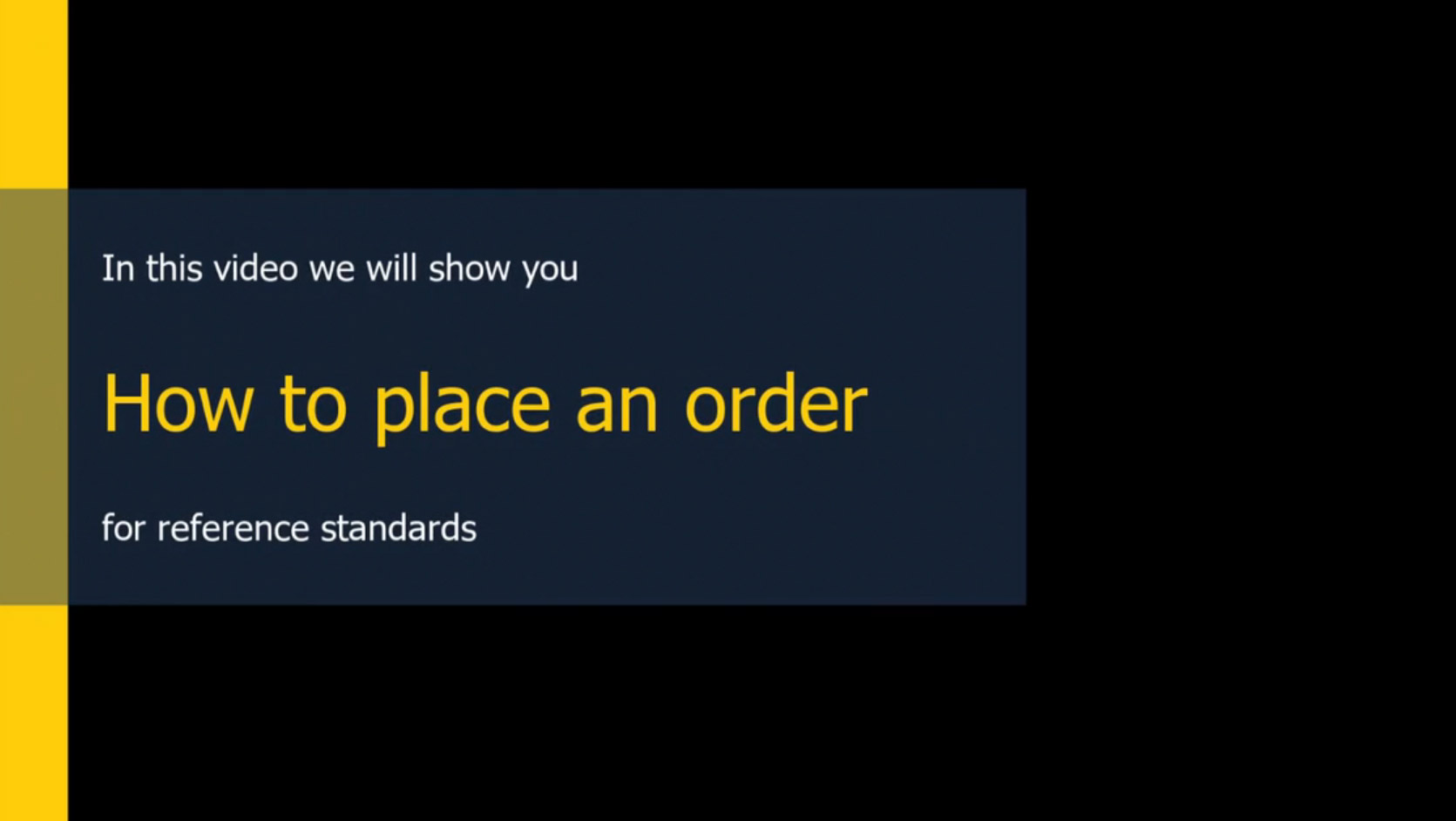 How to place an order