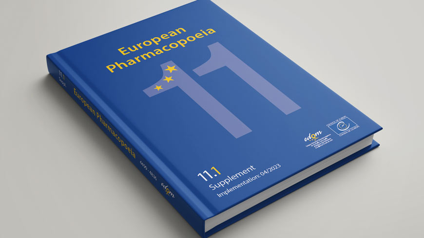 European Pharmacopoeia Supplement 11.1 now available