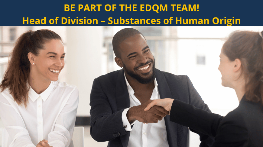 Head of Division – Substances of Human Origin