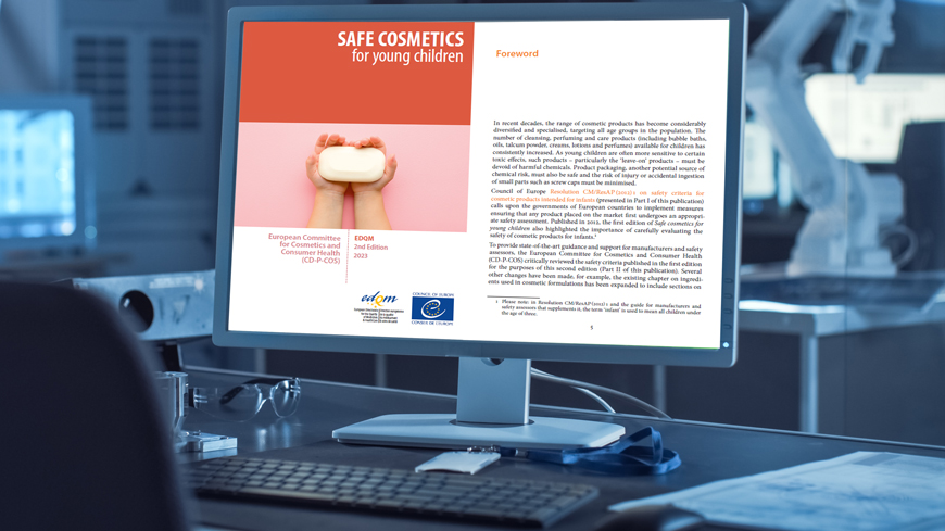 Deuxième édition du guide Sécurité des produits cosmétiques destinés aux jeunes enfants : des orientations à la pointe sur les produits cosmétiques pour les nourrissons et jeunes enfants