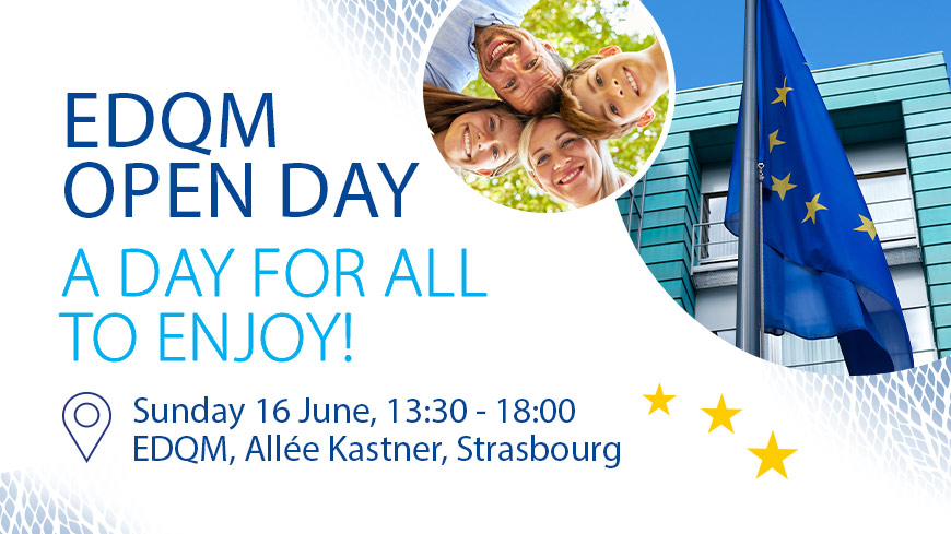 EDQM Open Day – Join us for an afternoon full of discovery