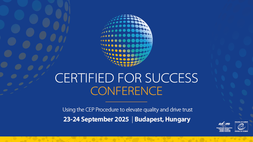 Certified for success: complete CEP conference programme now available