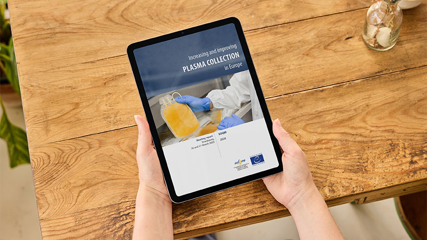 New EDQM report highlights need to strengthen Europe’s plasma supply