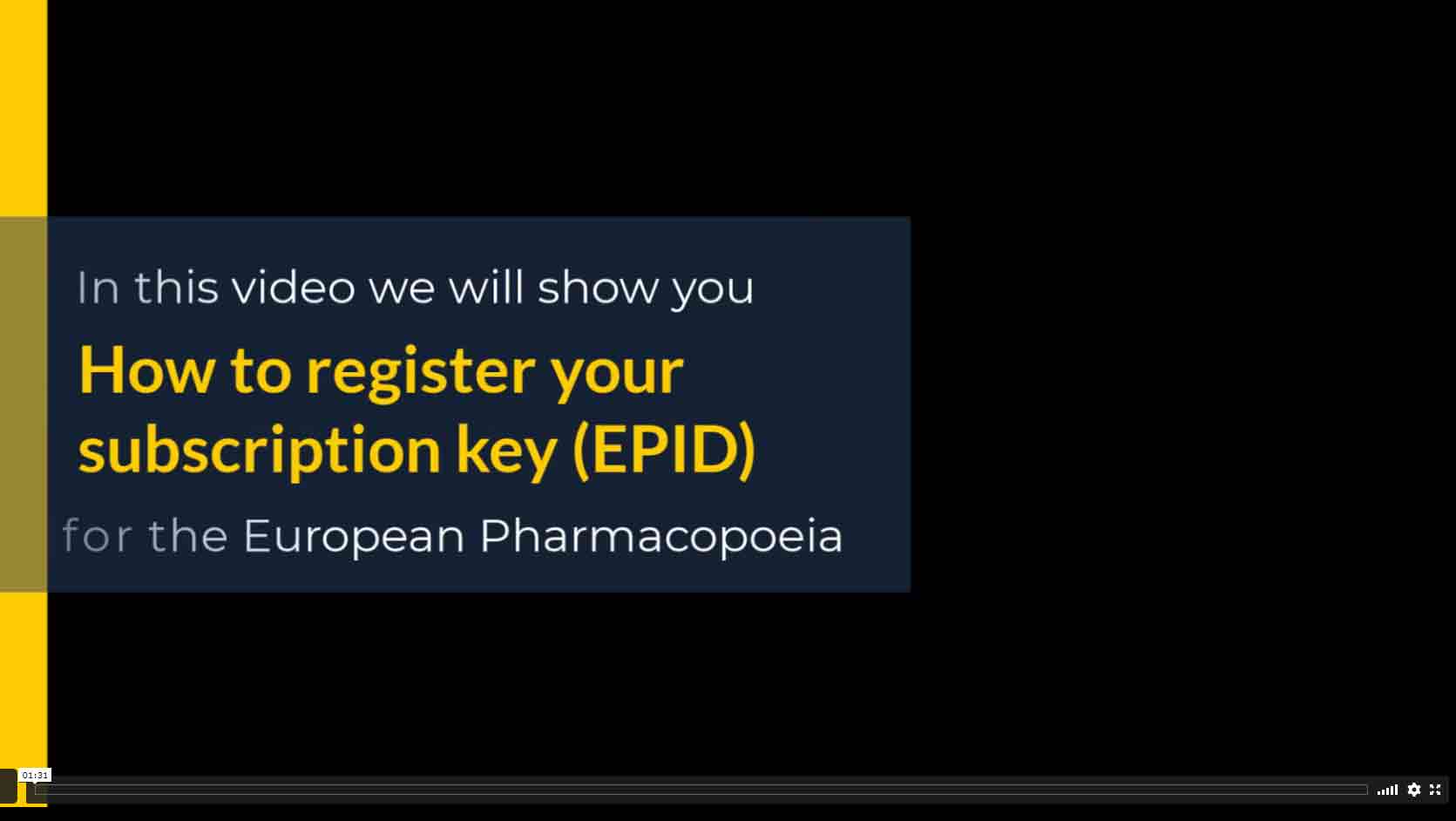 How to register your subscription key
