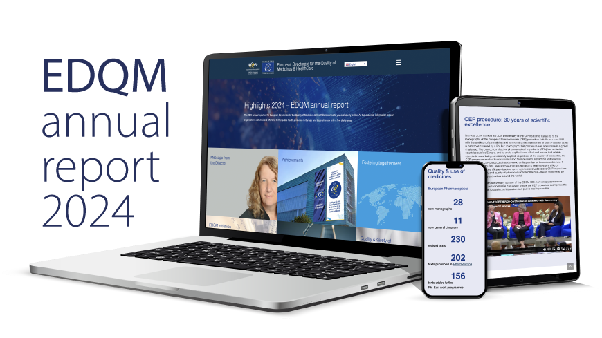 2024 EDQM annual report showcases our unwavering dedication to improving public health