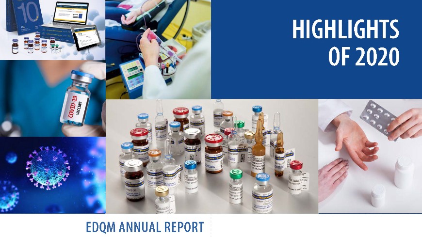 « Les points forts de l’année 2020 – rapport annuel de l’EDQM » désormais disponible