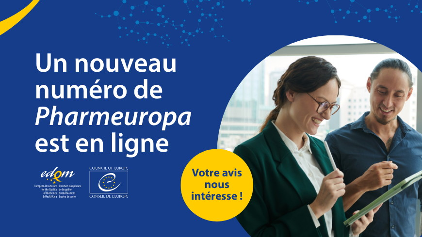 Publication de Pharmeuropa 38.1