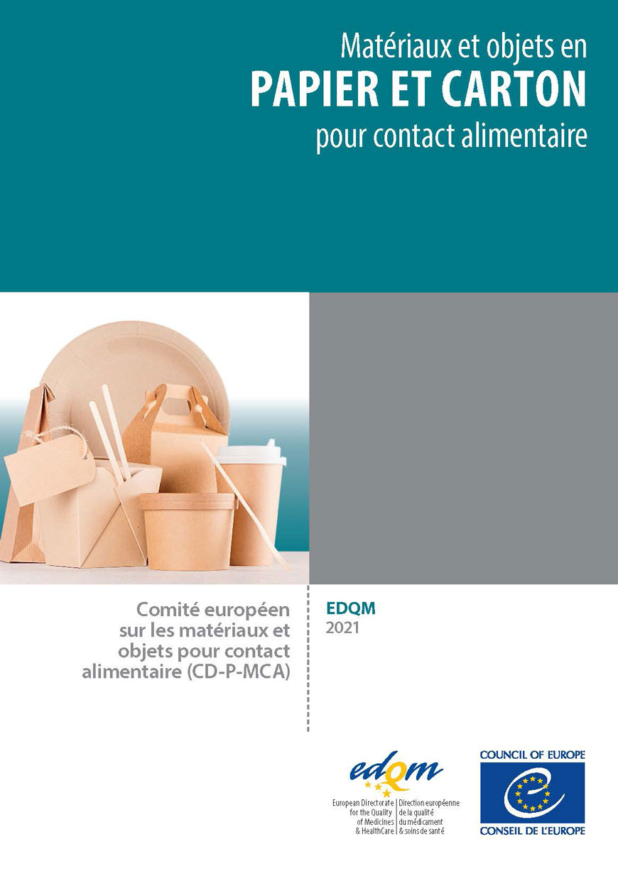 Papier et carton utilisés dans la fabrication des matériaux et objets pour contact alimentaire