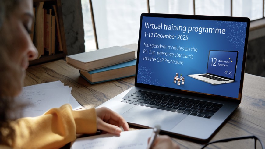 Programme de formation en ligne 2025 de l’EDQM