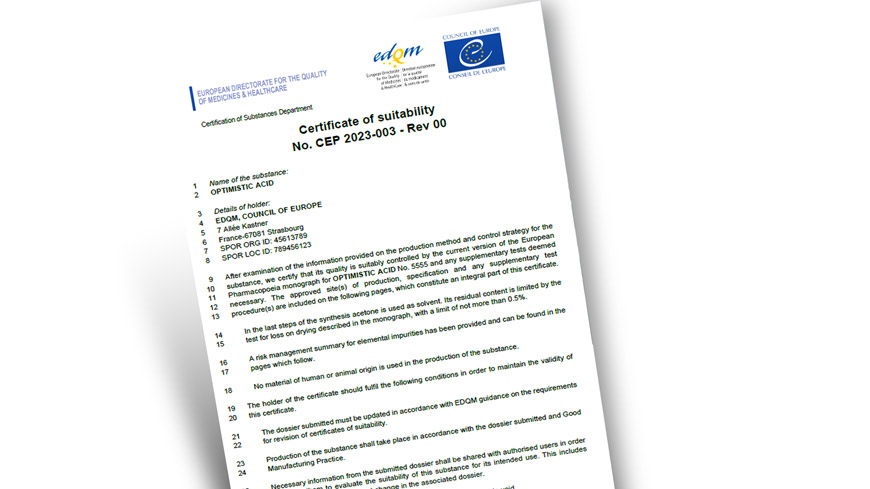 Module 8: Control of impurities: CEP approach